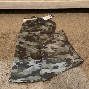 Lucky Brand Distressed Camo PJ Set NWT